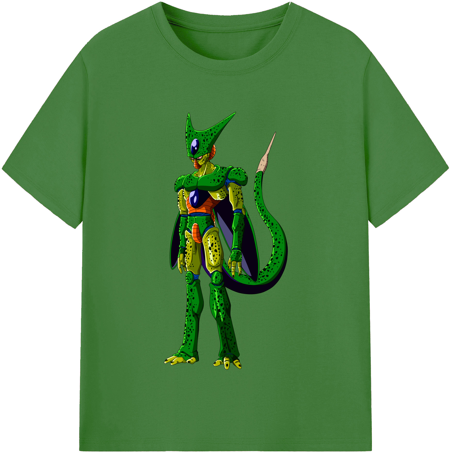 （画像用） ドラゴンボール セル DRAGON BALL Cell レディースカジュアルプリントTシャツ（綿100％）